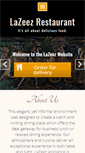 Mobile Screenshot of eatlazeez.com